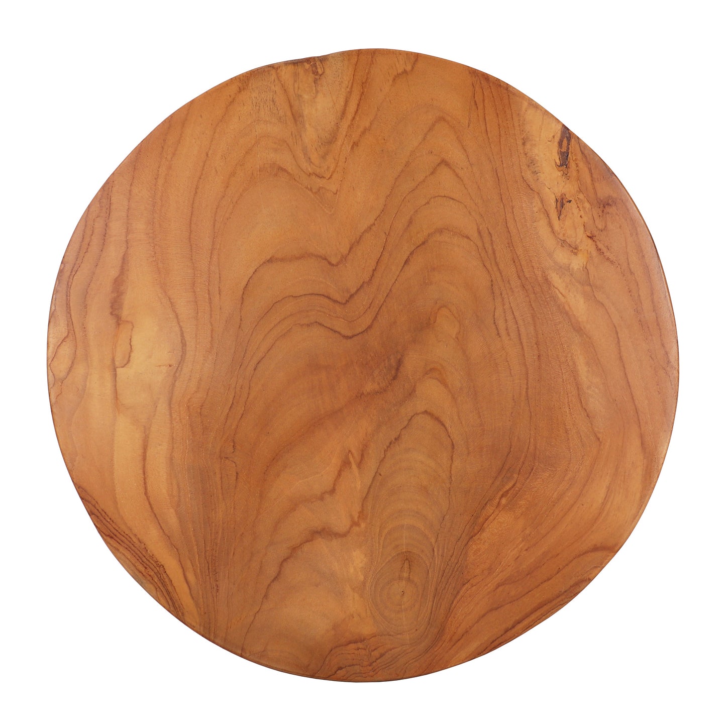 Round Château Teak Stool
