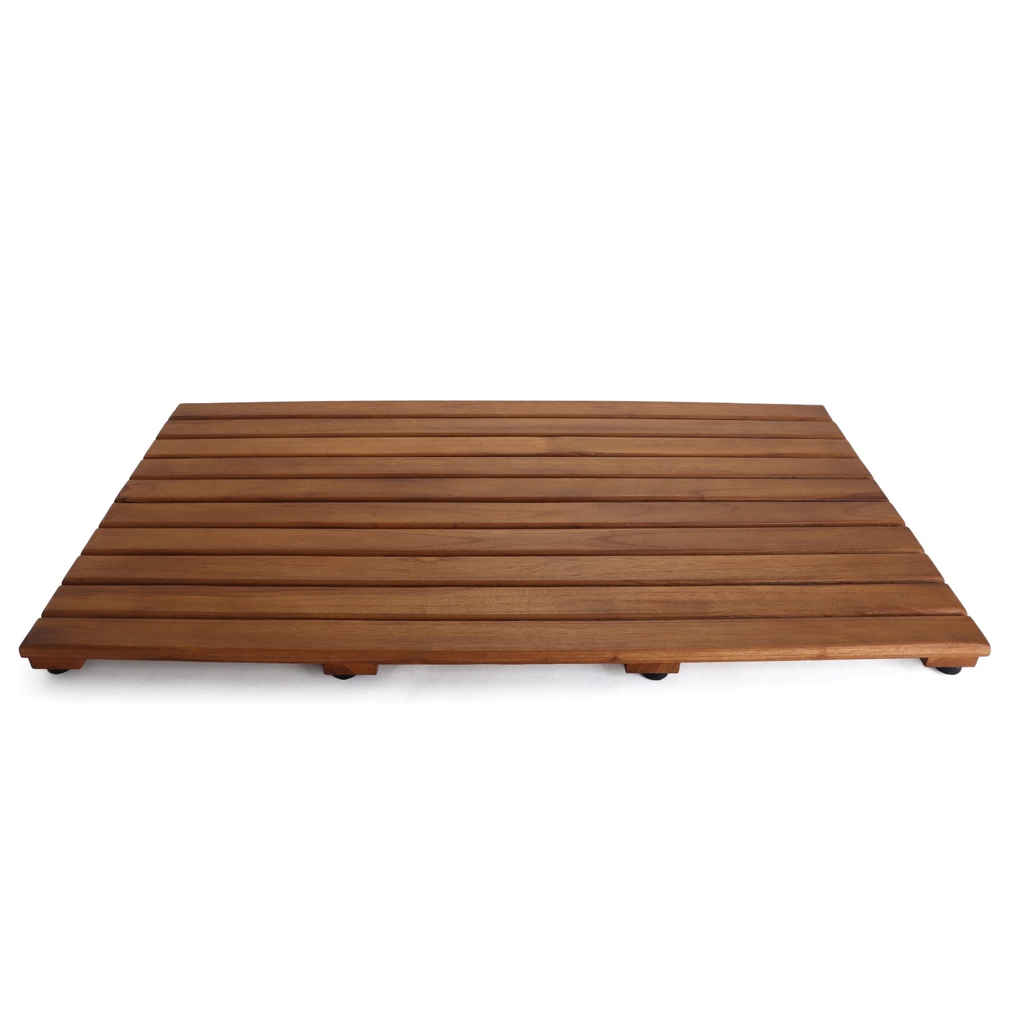 Teak Shower Mat - Modern