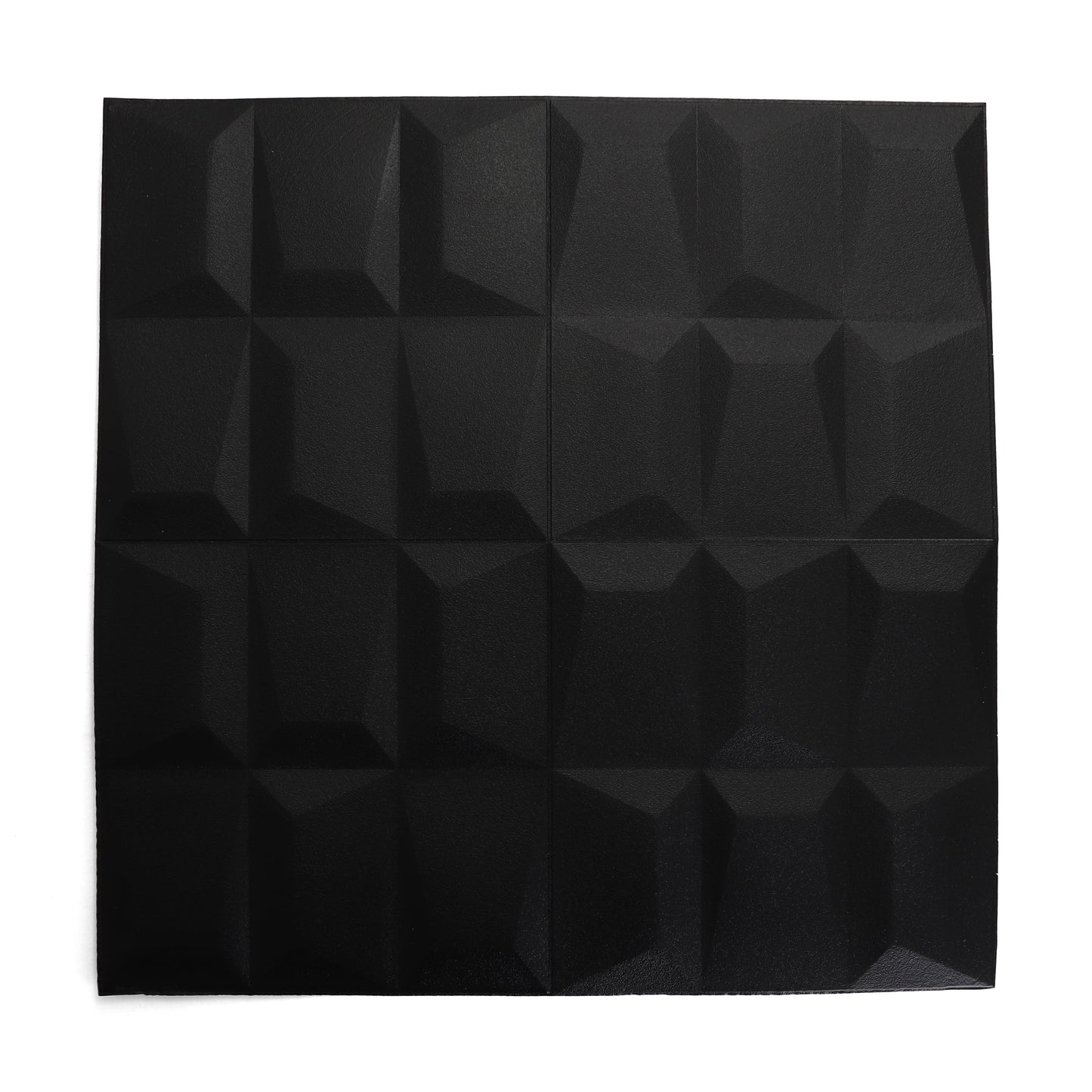 Black Graphic Geometric Foam Panels