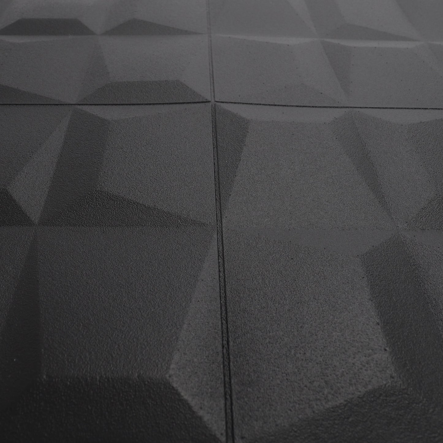 Black Graphic Geometric Foam Panels