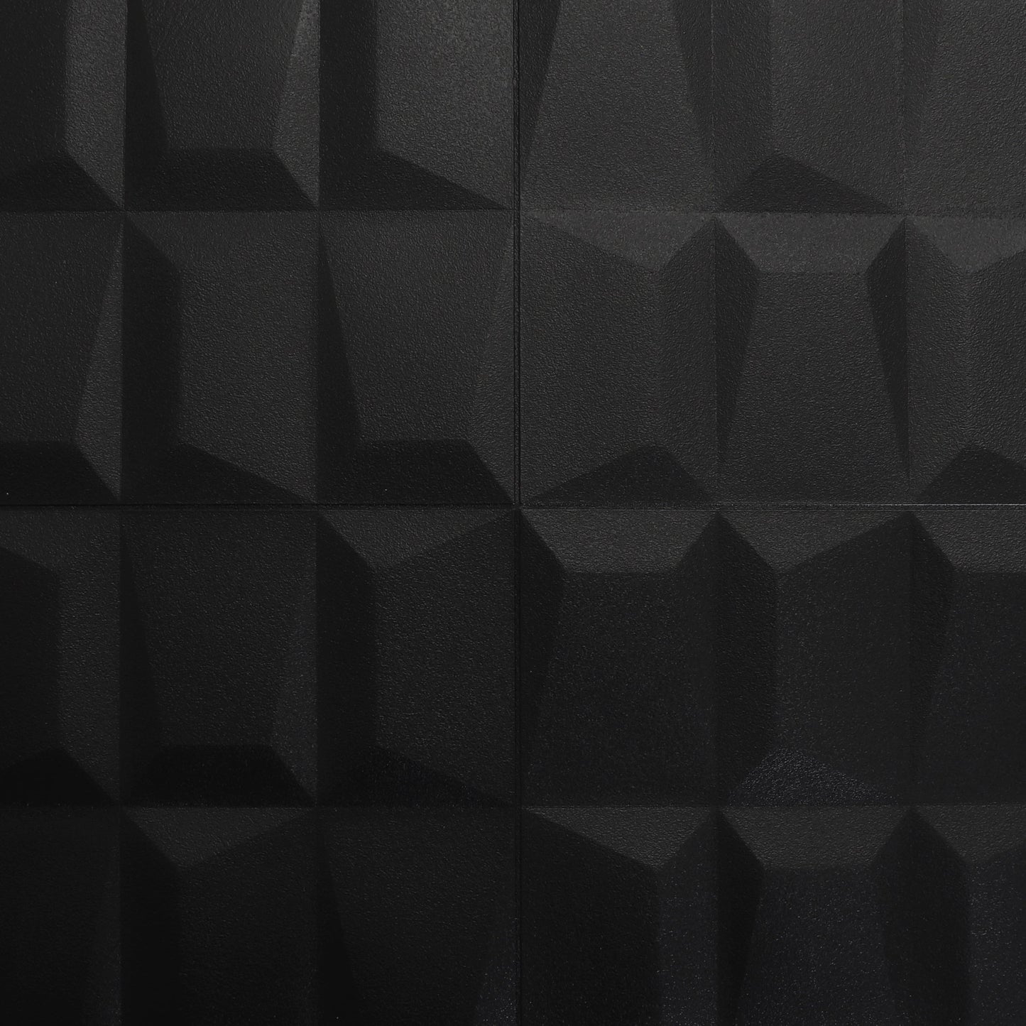 Black Graphic Geometric Foam Panels
