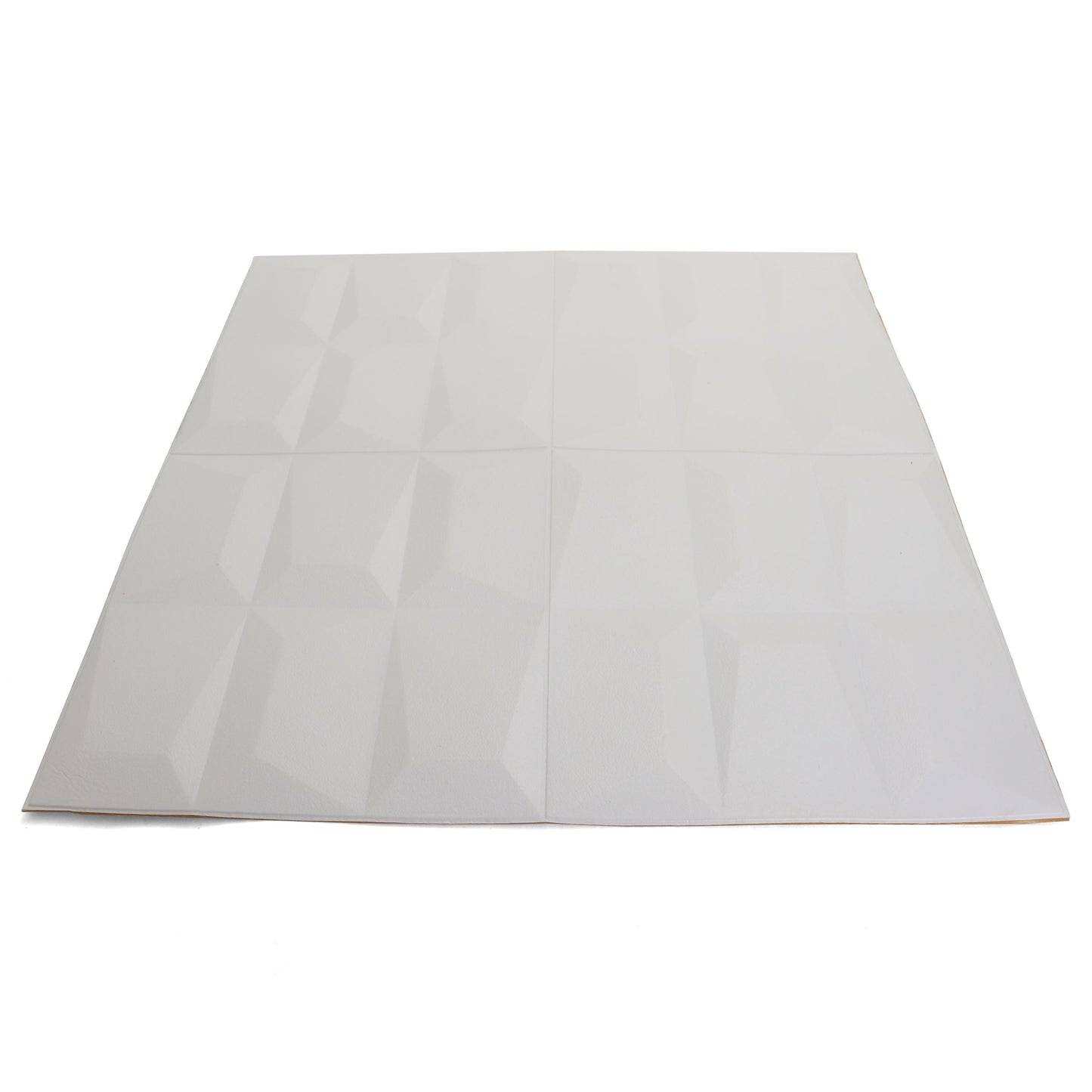 White Graphic Geometric Foam Panels