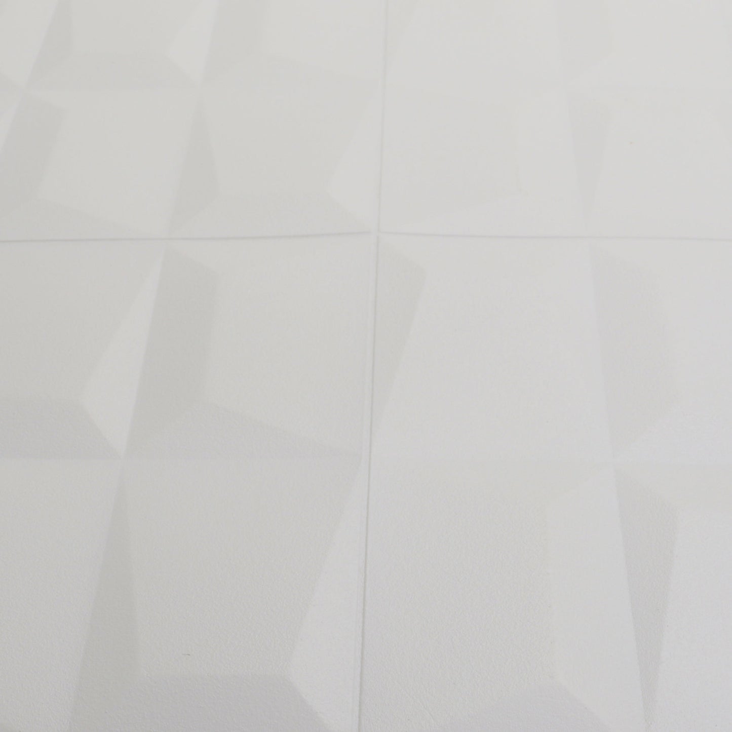 White Graphic Geometric Foam Panels