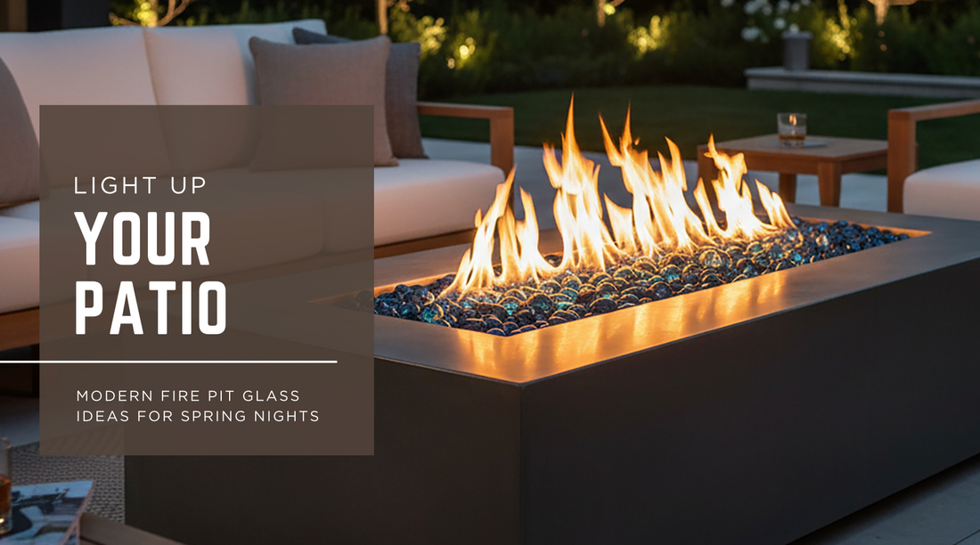Light Up Your Patio: Modern Fire Pit Glass Ideas For Spring Nights
