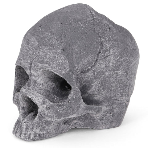 Ceramic Fire Skull