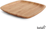 8" Square Bamboo Plate Set