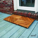 Teak Shower Mat - Zen