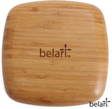 8" Square Bamboo Plate Set