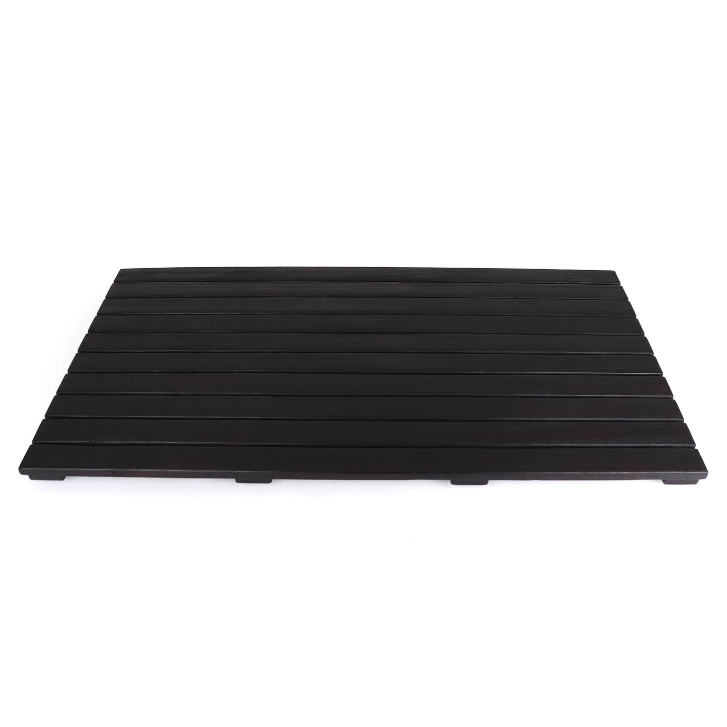 Blackened Teak Shower Mat (Modern)