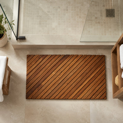 Teak Shower Mat - Voyage