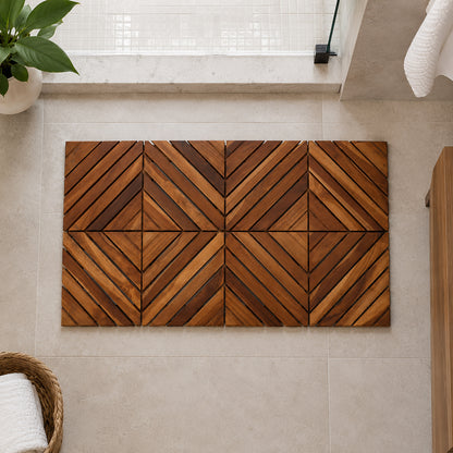 Teak Shower Mat - Harmony