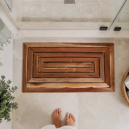 Teak Shower Mat - Prosperity