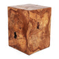 Teak Root Square Stool - Medium