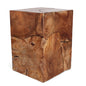 Teak Root Square Stool - Large