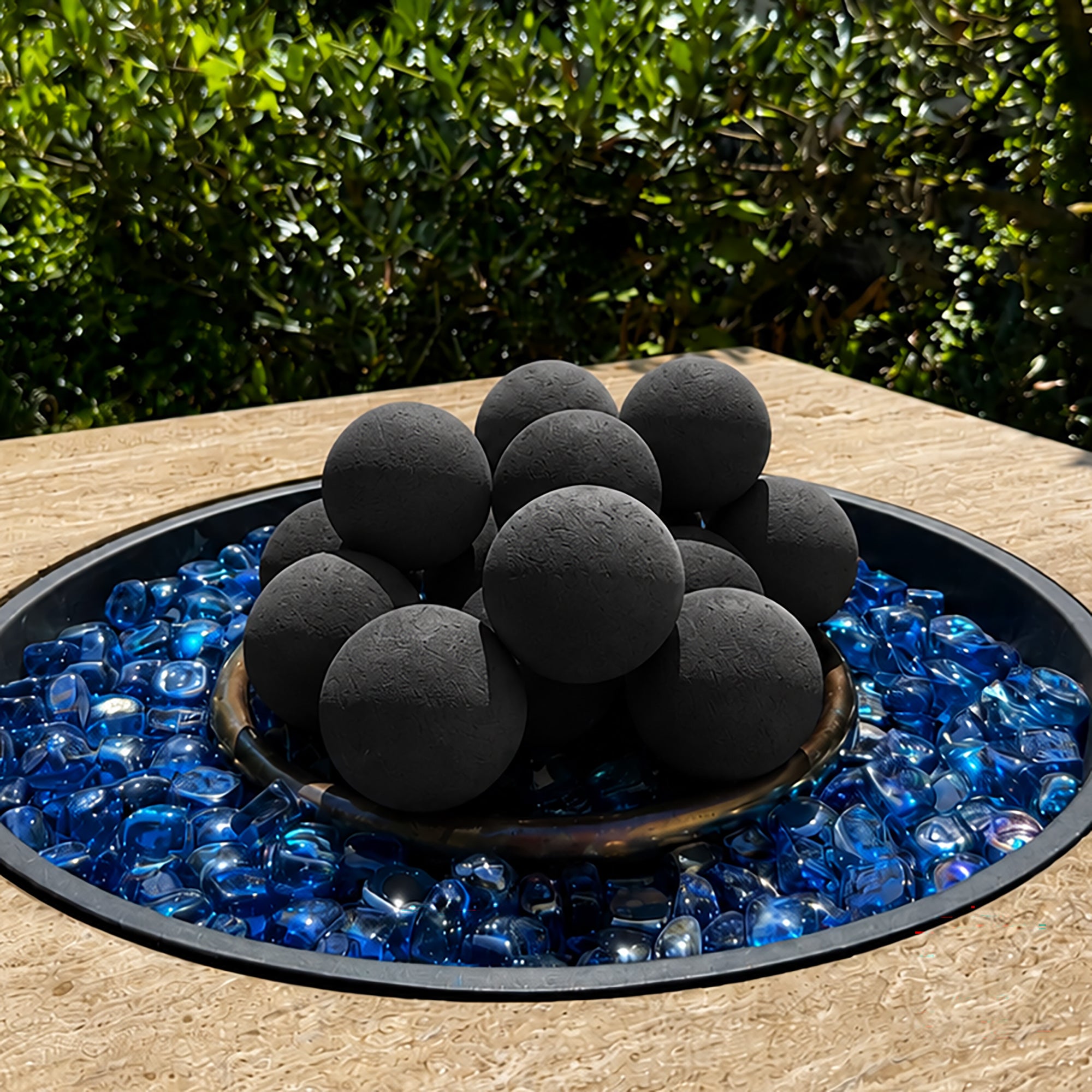 Ceramic Fire Balls - Black – Blue Ridge Brand