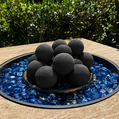 Ceramic Fire Balls - Black
