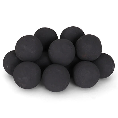 Ceramic Fire Balls - Black