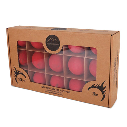 Fire Balls Rodes Ceramic Fire Balls - Red – Blue Ridge Brand
