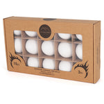 Ceramic Fire Balls - White