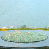 Crystal Non-Reflective Tempered Fire Glass