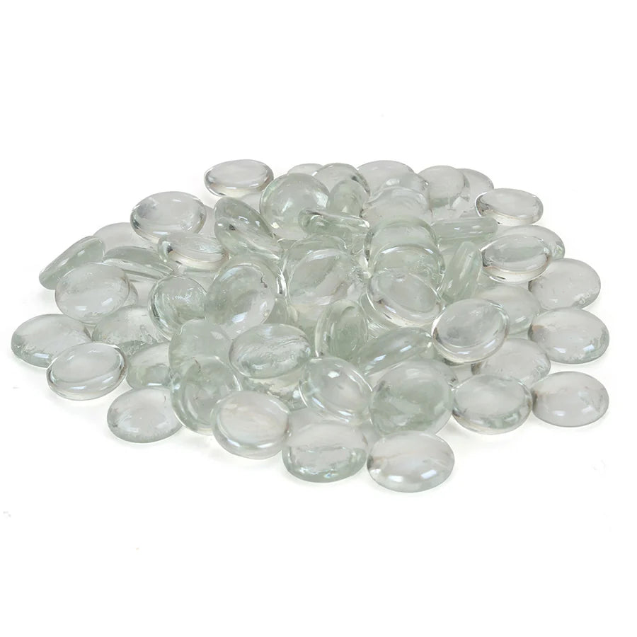 Clear Reflective Fire Glass Beads