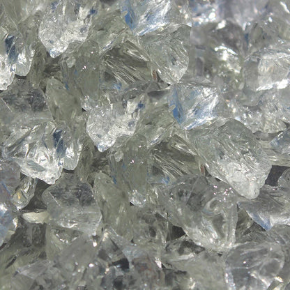 Crystal Non-Reflective Tempered Fire Glass