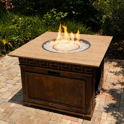 Crystal Non-Reflective Tempered Fire Glass