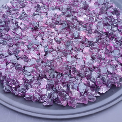 Purple Non-Reflective Tempered Fire Glass