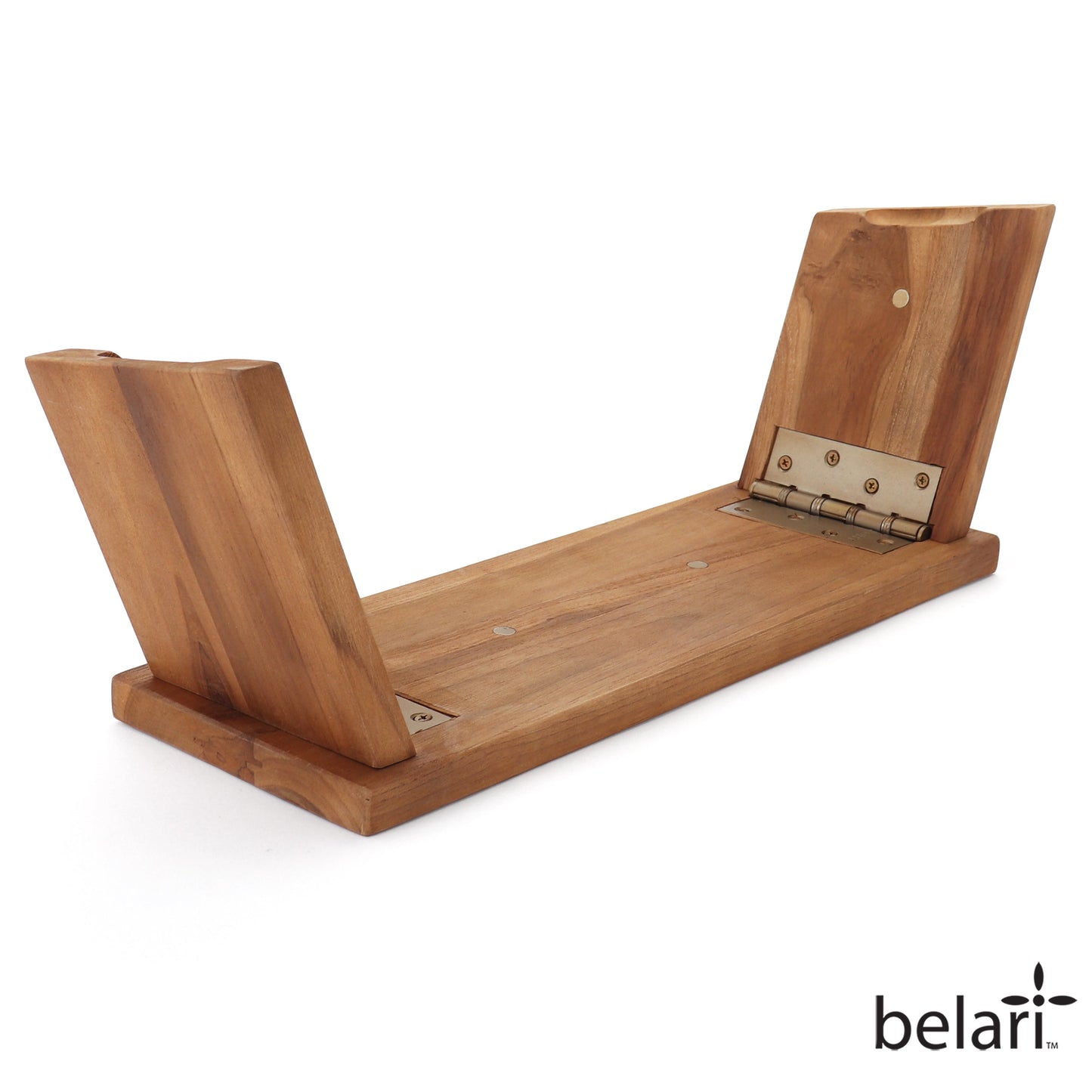 Teak Meditation Bench - Teal Green