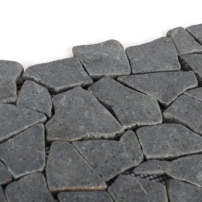 Black Lava Marble Tile - 10 Pack