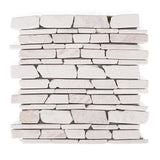 White Marble Tile - 10 Pack