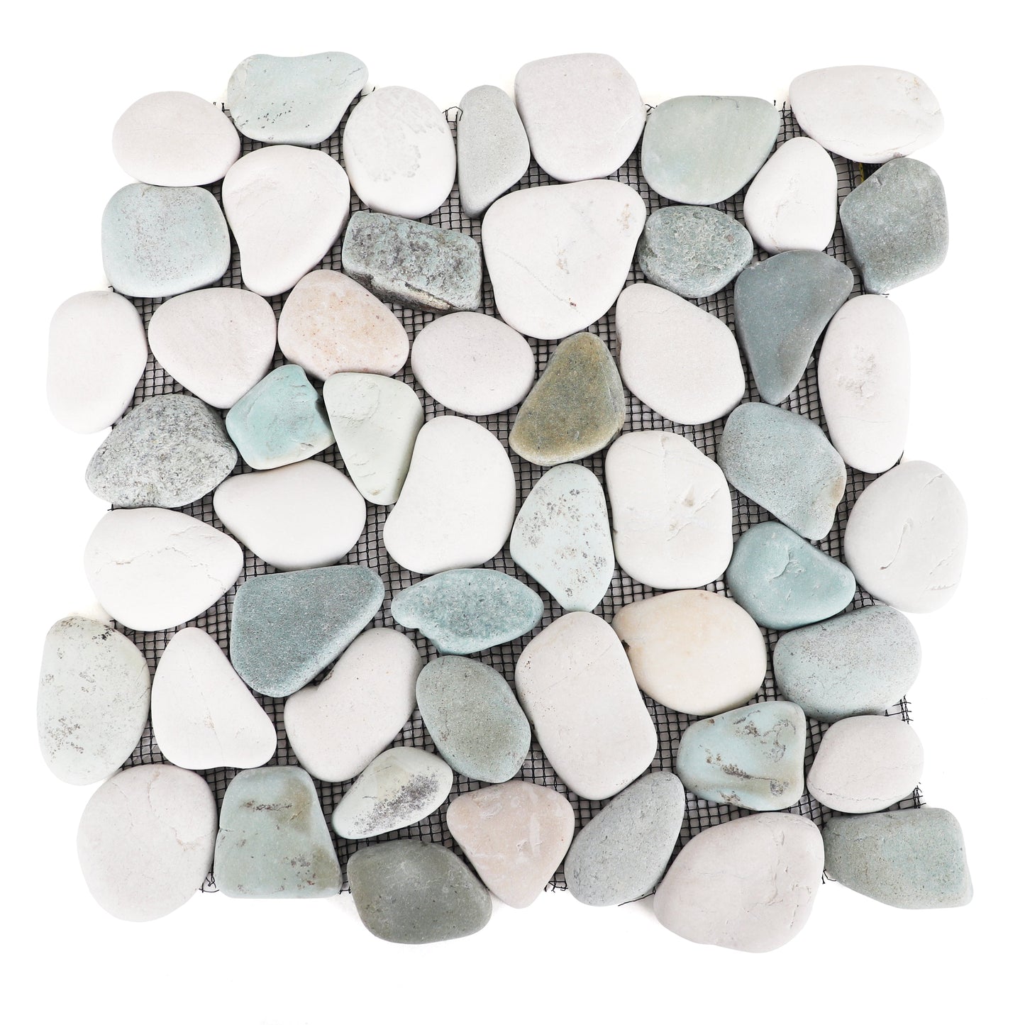 Sea Green Pebble Tile - 10 Pack