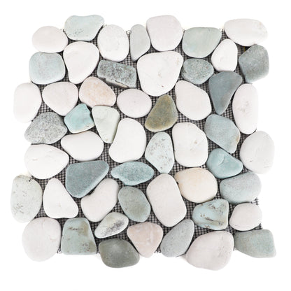 Sea Green Pebble Tile - 10 Pack