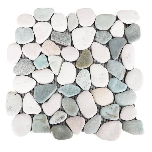 Sea Green Pebble Tile - 10 Pack