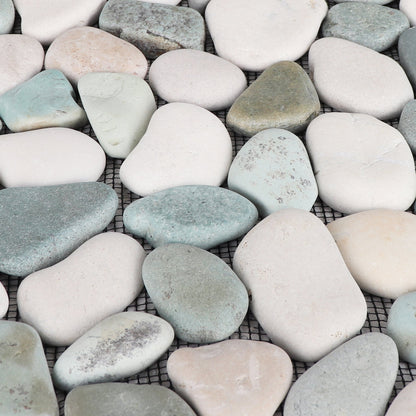 Sea Green Pebble Tile - 10 Pack