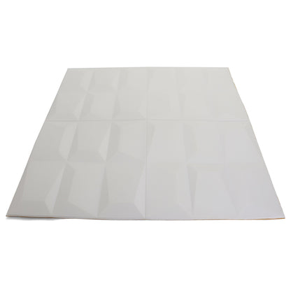 White Graphic Geometric Foam  Panels