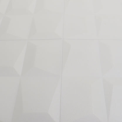 White Graphic Geometric Foam  Panels