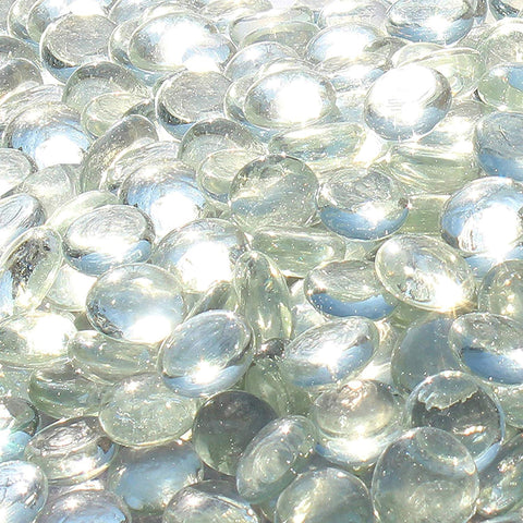 Clear Reflective Fire Glass Beads