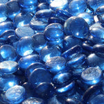 Light Blue Reflective Fire Glass Beads