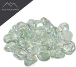 Clear Reflective Fire Glass Diamonds